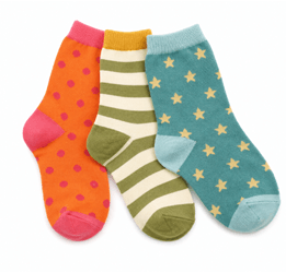 Calcetines junto a la lavadora