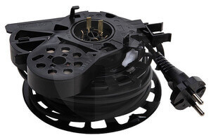 Carrete de cable de aspiradora